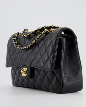 *HOT* CHANEL MEDIUM BLACK CLASSIC BAG