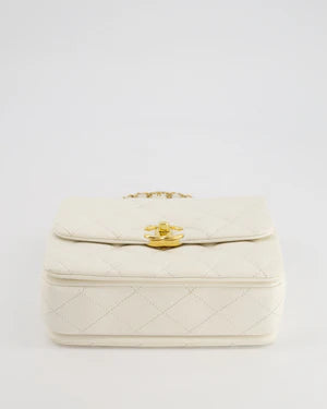 *SUPER RARE* CHANEL WHITE MINI SQUARE