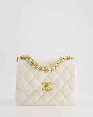 *SUPER RARE* CHANEL WHITE MINI SQUARE