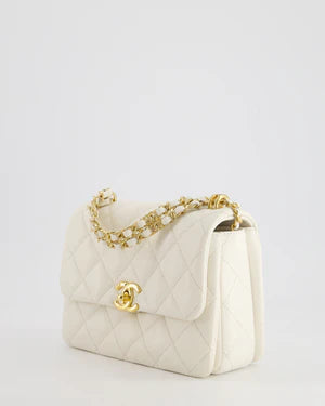 *SUPER RARE* CHANEL WHITE MINI SQUARE