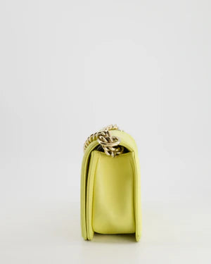 *HOT* CHANEL SORBET YELLOW BAG