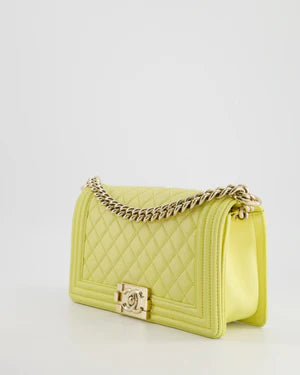 *HOT* CHANEL SORBET YELLOW BAG