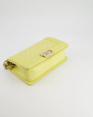 *HOT* CHANEL SORBET YELLOW BAG