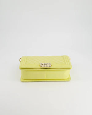 *HOT* CHANEL SORBET YELLOW BAG