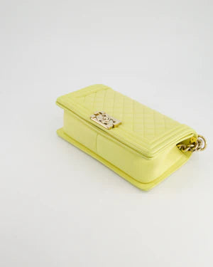 *HOT* CHANEL SORBET YELLOW BAG