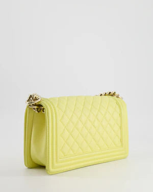 *HOT* CHANEL SORBET YELLOW BAG