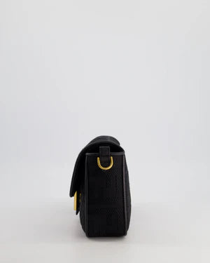 *LIMITED EDITION* FENDI BLACK FABRIC BAGUETTE BAG