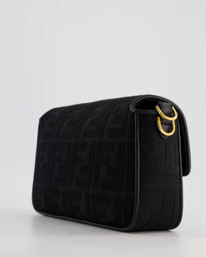 *LIMITED EDITION* FENDI BLACK FABRIC BAGUETTE BAG