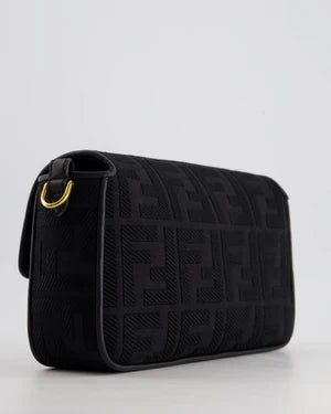 *LIMITED EDITION* FENDI BLACK FABRIC BAGUETTE BAG