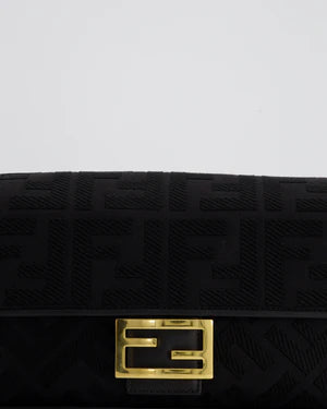 *LIMITED EDITION* FENDI BLACK FABRIC BAGUETTE BAG