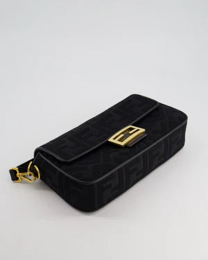 *LIMITED EDITION* FENDI BLACK FABRIC BAGUETTE BAG