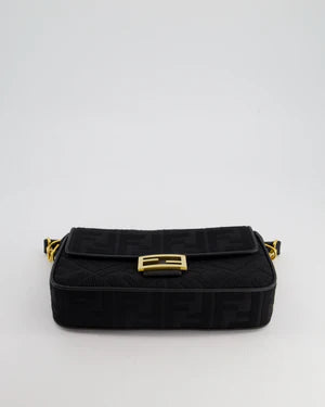 *LIMITED EDITION* FENDI BLACK FABRIC BAGUETTE BAG