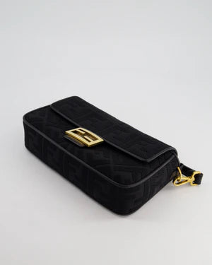 *LIMITED EDITION* FENDI BLACK FABRIC BAGUETTE BAG