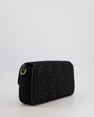 *LIMITED EDITION* FENDI BLACK FABRIC BAGUETTE BAG